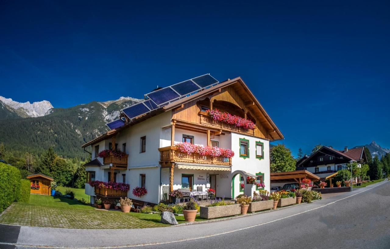 Gaestehaus Schoenberg Leutasch Bagian luar foto
